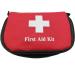 Jipemtra Red First Aid Bag - Compact & Portable Emergency Rescue Pouch for Home, Car, Office & Outdoor Activities - Buy Online on SooperMarket.com