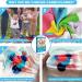 Carbcolords DTF Transfer Film - 60 Sheets A4 PET Clear PreTreat Heat Transfer Paper for T-Shirts - 60 PCS - Buy Online on SooperMarket.com