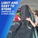 Waterproof Rooftop Cargo Carrier- 16 Cubic Ft. Storage Bag with Protective Mat for All Cars, With or Without Roof Racks - PI Store - Buy Online on SooperMarket.com
