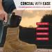 ComfortTac Ultimate Ankle Holster for Glock, Smith & Wesson, Ruger, Sig Sauer - Fits Up To 13 Leg - Concealed Carry Holster - Buy Online on SooperMarket.com