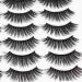 20 Pairs 3D Mink Eyelashes - Fluffy & Dramatic 17-18mm False Lashes for Wholesale Makeup - Buy Online on SooperMarket.com