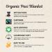 Indi by Kishu Baby Organic Paci Blanket - Fairtrade GOTS Certified Cotton Muslin Mini Baby Blanket (Sage) - Buy Online on SooperMarket.com