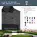 Three Sixty Six Men's Quick Dry Golf Shirt - Moisture Wicking Polo X-Large Black - Buy Online on SooperMarket.com
