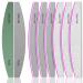 8 Pcs Nail Files and Buffers  100/180/240 Nail File for Natural and Acrylic Nails  Nail File Buffer Double Sided  Nail File Buffer Kit Professional for Shaping & Smoothing Nails W-100/180/240
