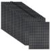 30 Pack 7 Count Plastic Mesh Canvas Sheets Black Thick Plastic Mesh Sheet Canvas for Embroidery Acrylic Yarn Crafting Knit and Crochet DIY Projects