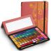 Toysical All In One Makeup Kit in Leather Case - Eye Shadow Palette Makeup for Girls Teens and Women Highly Pigmented - 88 Colors Eyeshadow Palette - Make Up Set for Beginners or Pros