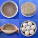 Wool Dryer Balls 7-Pack-XL Size Reusable Natural Fabric Softener for Laundry 100% Organic Wool Baby Safe Replaces Dryer Sheets Comes with a Woven Organiser Basket Made of Cattail Grass - Buy Online on SooperMarket.com