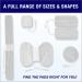 Syrtenty TENS Unit Pads 2x2 20pcs - Reusable Electrode Patches for Electrotherapy - Buy Online on SooperMarket.com