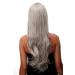 Buy WIG ME UP Grey Silver Black Long Straight Wig 70cm | Sexy Long-Haired Hairstyle | International Shipping Available - Buy Online on SooperMarket.com
