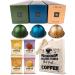 Nespresso Vertuo Coffee Capsules - Stormio Odacio Melozio - 3 Boxes (30 Pods) Bundled with Selection of Border Biscuits & Tote Gift Bag