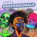 Blue Squid PRO Face Paint - Classic Purple 30gm - Water Activated Body Paint for Adults & Kids - Halloween SFX Makeup - Buy Online on SooperMarket.com