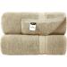 Oakias 2 Pack Luxury Beige Bath Sheets - 35 x 70 Inches, 600 GSM Extra Large Towels - Buy Online on SooperMarket.com
