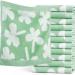 Clover Washcloths 12 Pack Soft and Absorbent Wash Cloths for Your Face and Body Durable and Bright Mint Green