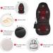 Snailax Memory Foam Massage Seat Cushion with Heat - 6 Vibration Nodes, 2 Heat Levels - Office & Home Chair Pad in Black - Buy Online on SooperMarket.com