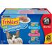 Friskies Pate Chef's Dinner Wet Cat Food | Purina Friskies Ocean Delights Cat Food Variety Pack (24 Cans) Wet Cat Food + Ocean Delights Cat Food - Buy Online on SooperMarket.com