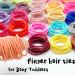 JOYOYO 240 Pcs Baby Hair Bands - 24 Colors Elastic Solid Color Girls Hair Bands - No Damage Rubber Bands for Thin Hair - Ponytail Decoration Fixer - Hair Accessories (Pack of 1) - Buy Online on SooperMarket.com