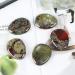 Artistone Dragon Blood Stone Crystal Thumb Stone Worry Stones Hand Carved Palm Stones Crystal Chakra Worry Stone for Anxiety Meditation Reiki Water Drop Shaped - Buy Online on SooperMarket.com