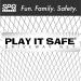 Play It Safe Driveway Net - Bright Orange Removable Safety Netting for Driveways up to 25' Wide - Kid-Friendly Barrier - Buy Online on SooperMarket.com