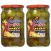 Best Maid Xtreme Hot Pickle Bitez 24oz Jar - Pack of 2 | Spicy Snack Delight - Buy Online on SooperMarket.com