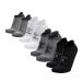 Balega Hidden Comfort No-show, Heel Tab, Running Socks for Men and Women (4 Pairs, White & Black, Charcoal & Gray) Medium