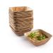 brheez Palm Leaf Bowls 25 Pack - 5.5 inch, like Bamboo Bowls Disposable Biodegradable & Eco Friendly Compostable Bowls - Disposable Soup Bowls like Heavy Duty Paper Bowls 25 5.5" Bowls