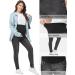 PACBREEZE Women's Maternity Jeans Over The Belly | High Waist Denim Skinny Pants | Wash Black XL - Buy Online on SooperMarket.com