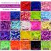 CRAZONE 2000+ Pcs Rubber Bands Refill Kit - DIY Weaving Loom Bracelet Making Set for Kids | 23 Colors, 200+ Beads, 12 Charms | Perfect Christmas & Birthday Gift - Buy Online on SooperMarket.com