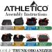 Athletico Golf Trunk Organizer Storage - Collapsible Car Golf Locker for Accessories - Buy Online on SooperMarket.com