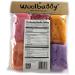 Woolbuddy Needle Felting Wool Roving - 6 Vibrant Colors - Handmade Natural Wool with Instructions - Summer Wool Bag - Buy Online on SooperMarket.com
