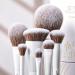 Jessup 14pcs Highend Makeup Brushes Set - Foundation Concealer Blush Contour Powder Eye Brush Makeup Sponge Cleaner Towel | Pearl White T333 - Buy Online on SooperMarket.com
