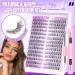 PHKERATA Wispy Cluster Lashes Kit - 252Pcs C Curl Eyelash Clusters for Cat Eye Look | Natural Lash Extension Kit with Lash Bond and Seal | 7-15MM Individual Clusters - Buy Online on SooperMarket.com
