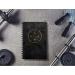 Global Printed Fitness Journal & Nutrition Planner with Clip-in Bookmark, Sturdy Binding, Thick Pages & Laminated Cover (Black & Gold) - Buy Online on SooperMarket.com