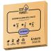 Eco Family Bathroom Cleaning Tablets Refill (6x 8g) | Eco-Friendly Plastic-Free Non-Toxic Cruelty-Free | Lavender Scent | For All Bathroom Surfaces | Dissolve in Water