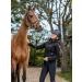 LeMieux Leather Trot Up Chain for Horses in Brown - Detachable - Easy to Use Trigger Clip - One Size - Buy Online on SooperMarket.com