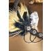BABEYOND 1920s Sequined Showgirl Headpiece Feather Headband | Flapper Gatsby Hair Accessory - Buy Online on SooperMarket.com