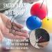 Boxing Reflex Ball Set for Adults and Kids - Improve Hand Eye Coordination and Punching Speed - Set of 3 React Balls with Headband and Carry Bag - Buy Online on SooperMarket.com