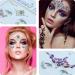 Self-Adhesive Face Gems - 6 Sets Rhinestone Stickers for Festivals and Rave Outfits - Buy Online on SooperMarket.com