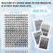 300 Pcs 20D D-Mix Individual Lash Clusters 9-16mm - DIY Eyelash Extensions for Dramatic Volume - Self Application at Home - Buy Online on SooperMarket.com