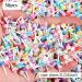 130Pcs 3D Gummy Bear Candy Nail Charms - Colorful Resin Acrylic Cute Nail Art Accessories - Buy Online on SooperMarket.com