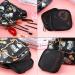 Weewooday 4-Pack Small Mesh Makeup Bags with Zipper - Mini Portable Toiletry Pouch Set for Daily Essentials - Black 4.52x4.52x0.78 Inch - Buy Online on SooperMarket.com