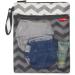 Skip Hop Grab and Go Wet/Dry Bag Chevron (Grey) - Buy Online on SooperMarket.com