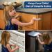8 Pack Multifunctional Child Safety Locks for Closets Drawers Furniture Toilets Dishwashers Refrigerators & Ovens - Adjustable & Secure - Buy Online on SooperMarket.com