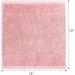 Luxury Cotton Washcloths 6 Pack - Large Hotel Spa Bathroom Face Towel (Pink) - Buy Online on SooperMarket.com