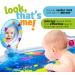 Splashin'kids Inflatable Tummy Time Water Mat with Mirror & Rattles for Infants & Toddlers - Fun Activity Center for Baby Stimulation & Growth - Buy Online on SooperMarket.com