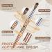 Shine Chance Size 12 Acrylic Nail Brush - 100% Real Kolinsky Art Brush for Acrylic Powder Application - Handmade Manicure Tool for DIY and Professional Use - Buy Online on SooperMarket.com