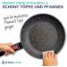 Elexaclean Flush Sponge Pot Cleaner Set - 3 Washable Microfiber Sponges (12x10 cm Gray) - Eco-Friendly & Reusable Kitchen Cleaning Solution - Buy Online on SooperMarket.com