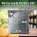 Majime Life Bamboo Charcoal Air Purifying Bag Set - 4x7.1oz with S Hooks - Odor Absorber & Deodorizer for Home - Natural Activated Charcoal Bags - Odor Eliminator - Buy Online on SooperMarket.com