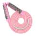 Imoebel jumping rope cotton speed rope-adjustable rope jumping rope tangled with ball bearings anti-slip ergonomic handles for adult children fitness boxes lose weight