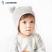 LANGZHEN Toddler Winter Hat Earflap Knit Warm Cap Fleece Lined Beanie for Baby 6-12 Months Navy+Grey - Buy Online on SooperMarket.com