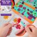 My Creative Camp Beginner's Quilling Kit - DIY Craft Kit for Kids and Adults | 10 Projects with Storage Box, Tools, Gem Stickers, Supplies, and Paper Strips - Includes Instructions and Shape Chart - Buy Online on SooperMarket.com